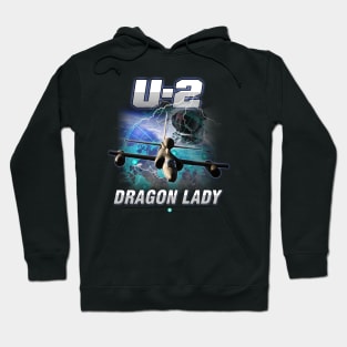 U-2 Dragon Lady  Airforce Pilot Gift Modern Warbird Hoodie